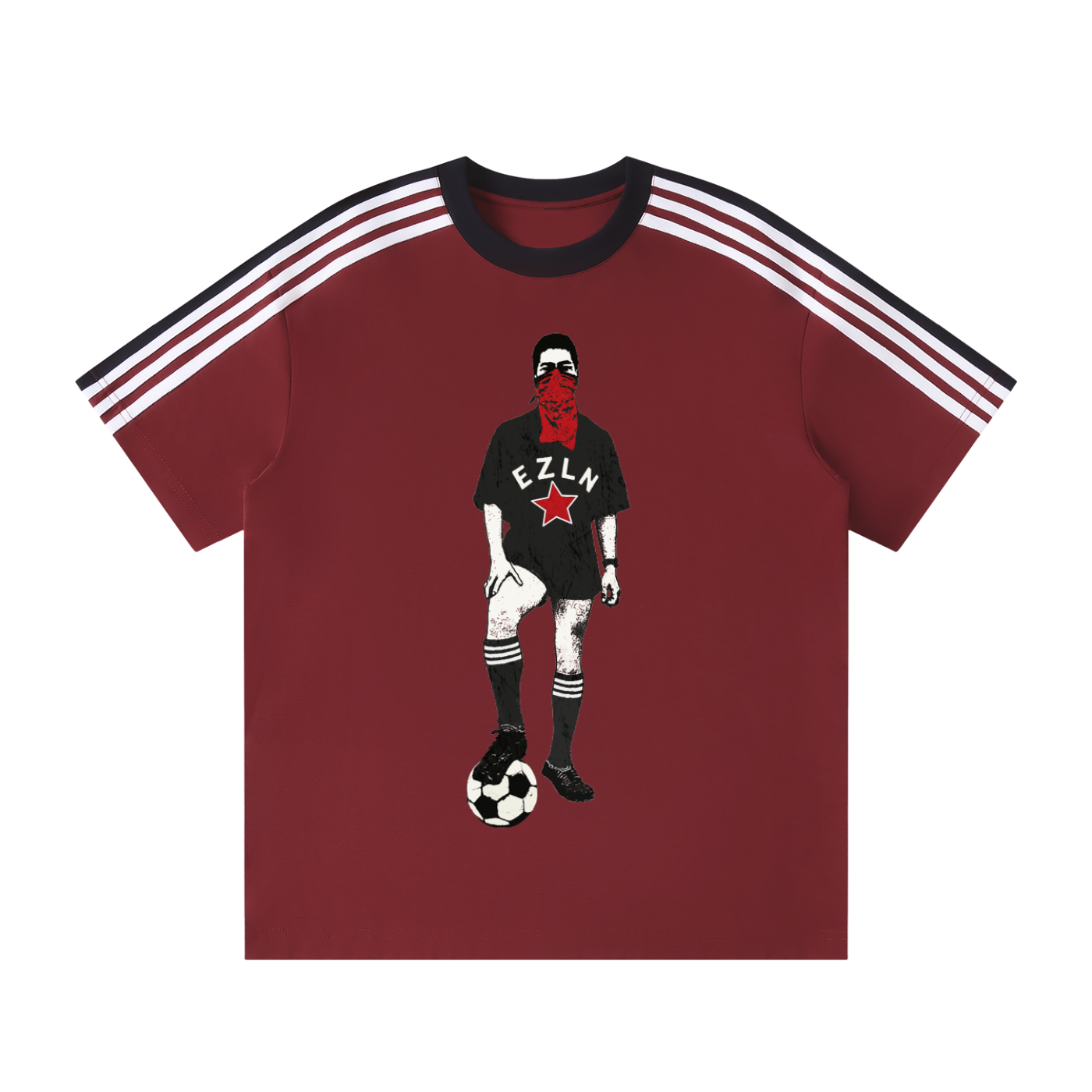 zapatista,ezln,football,soccer,futbol,retro,vintage,chiapas